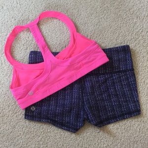 {BUNDLE} Lululemon Bra and Shorts